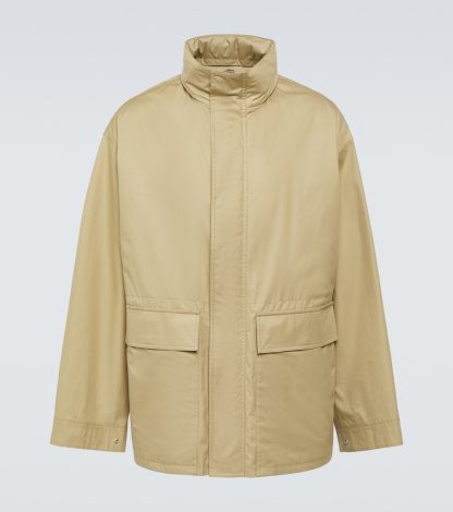 réplique de designer Burberry Veste en coton brodé EKD