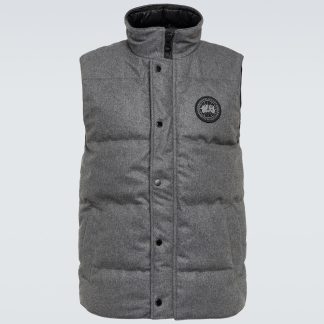 réplique de designer Canada Goose Gilet en laine mélangée Garson