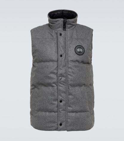 réplique de designer Canada Goose Gilet en laine mélangée Garson