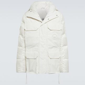 réplique de designer Canada Goose Parka d'expédition en blanc