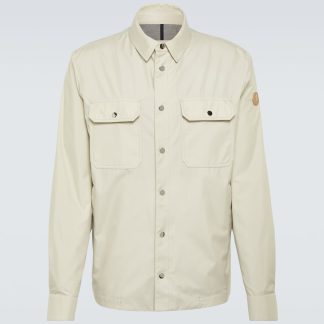 réplique de designer Moncler Surchemise Piz en blanc