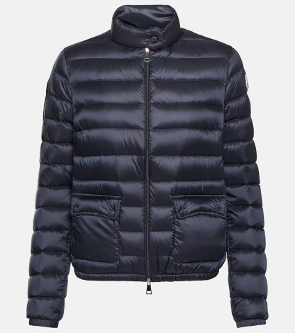 réplique de designer Moncler Veste en duvet matelassée Lans en bleu