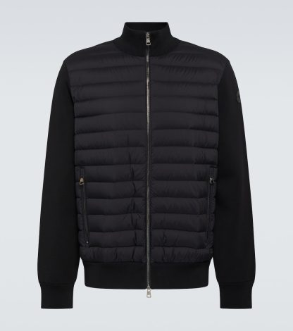 réplique de designer Moncler Veste en duvet noire