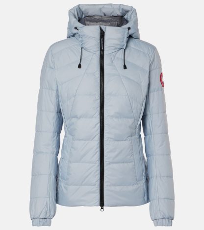 réplique de luxe Canada Goose Doudoune Abbott avec logo en bleu