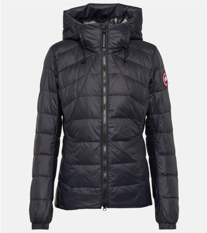 réplique de luxe Canada Goose Doudoune à capuche Abbott en noir