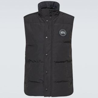 réplique de luxe Canada Goose Gilet en duvet Black Label Garson en noir