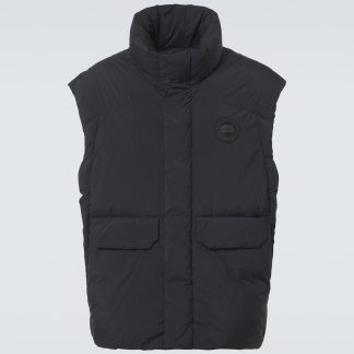 réplique de luxe Canada Goose Gilet en duvet Wilu noir