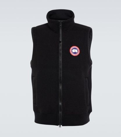 réplique de luxe Canada Goose Gilet polaire Mersey noir