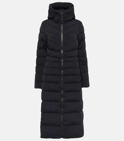 réplique de luxe Canada Goose Manteau de duvet long Clair en noir