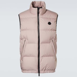 réplique de luxe Moncler Le gilet Fedare down dans les neutres