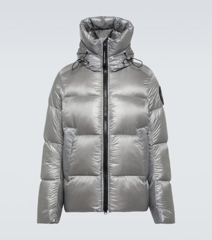 vente chaude designer Canada Goose Doudoune Crofton Black Label en gris