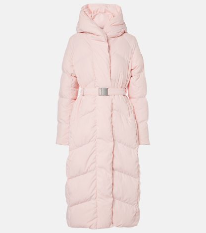 vente chaude designer Canada Goose Doudoune ceinturée Marlow en rose