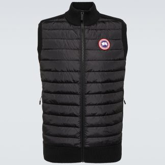 vente chaude designer Canada Goose Gilet en duvet de laine HyBridge