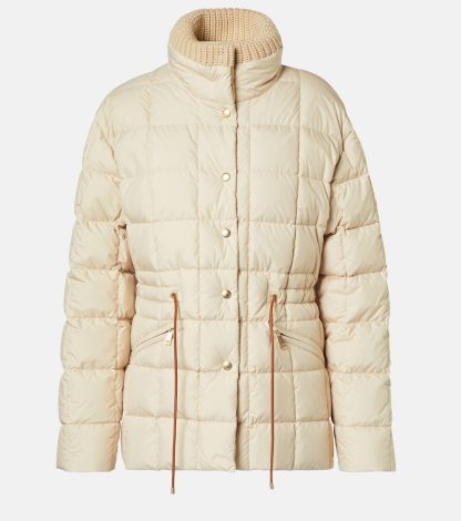 vente chaude designer Moncler Doudoune Antigone en gris