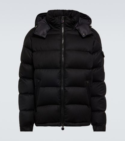 vente chaude designer Moncler Doudoune Montgenevre en laine vierge