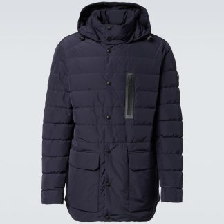 vente chaude designer Moncler Parka Arpettaz en bleu