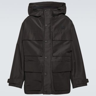 vente chaude luxe Burberry Veste technique EKD en noir