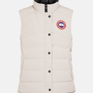 vente chaude luxe Canada Goose Gilet en duvet Freestyle en gris