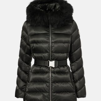 vente chaude luxe Moncler Doudoune matelassée Cupidone en noir