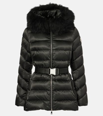 vente chaude luxe Moncler Doudoune matelassée Cupidone en noir