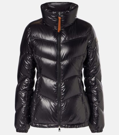 vente chaude luxe Moncler Veste en duvet Gast en noir