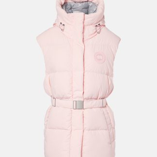 vente en gros de produits de luxe Canada Goose Gilet ceinturé Rayla en rose