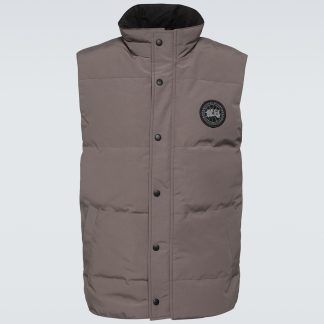 vente en gros de produits de luxe Canada Goose Gilet en duvet Black Label Garson en gris