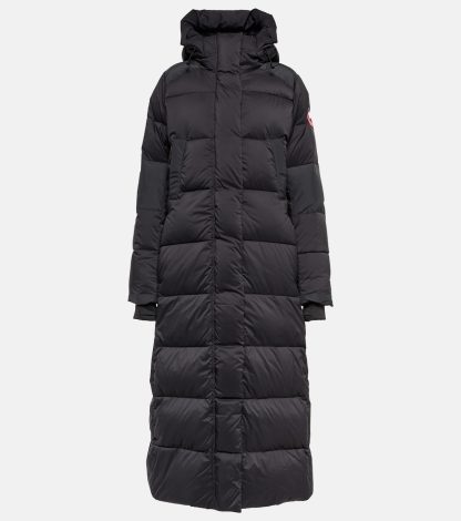 vente en gros de produits de luxe Canada Goose Parka en duvet Alliston en noir