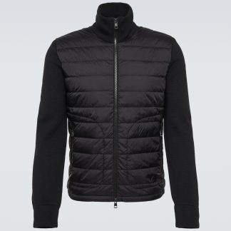 vente en gros de produits de luxe Moncler Cardigan en laine mélangée Maglia