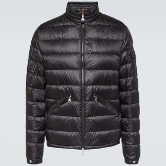 vente en gros de produits de luxe Moncler Doudoune matelassée Agay en noir