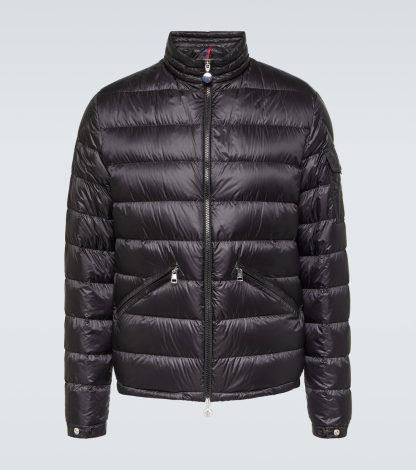 vente en gros de produits de luxe Moncler Doudoune matelassée Agay en noir