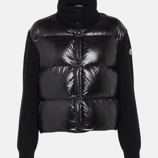 vente en gros de produits de luxe Moncler Veste en duvet noir