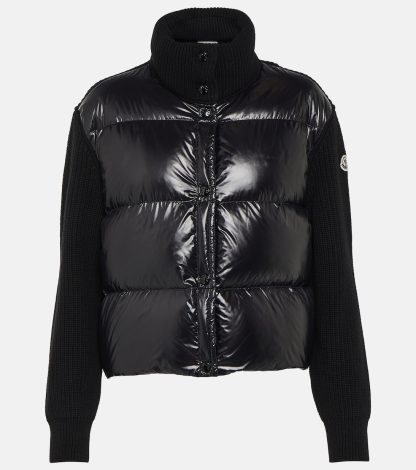 vente en gros de produits de luxe Moncler Veste en duvet noir